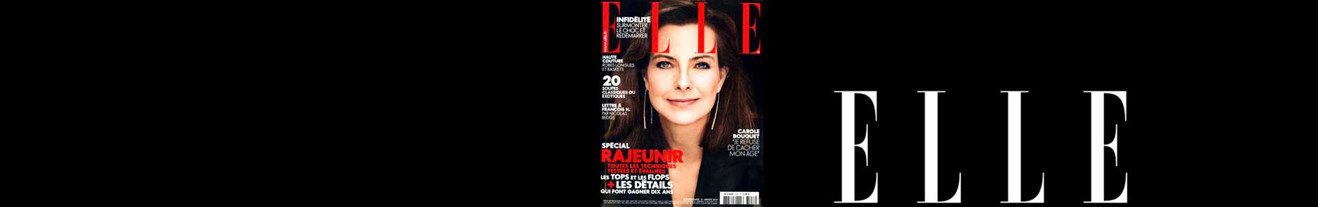 elle magazine carole bouquet